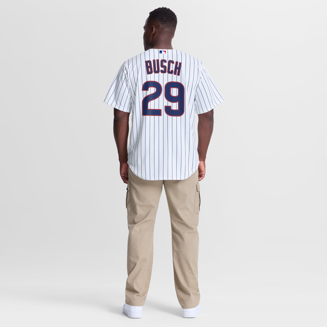 Chicago Cubs Michael Busch | Nike White Home Replica Jersey