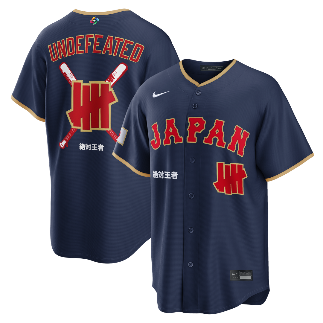 Japan Baseball | Nike x Undefeated Navy 2026 World Baseball Classic Stadium Jersey