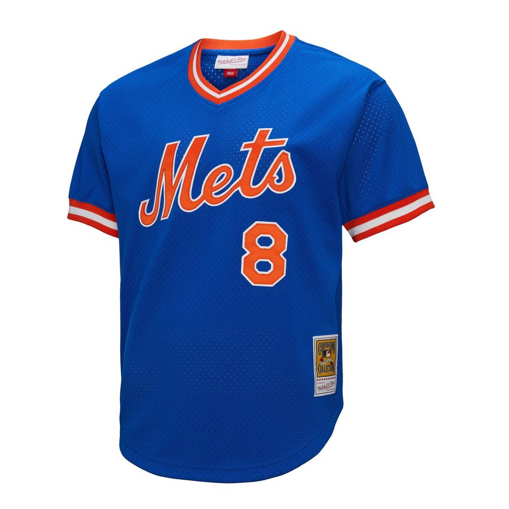 New York Mets Gary Carter | Mitchell & Ness Royal Big & Tall Cooperstown Collection Mesh Batting Practice Jersey