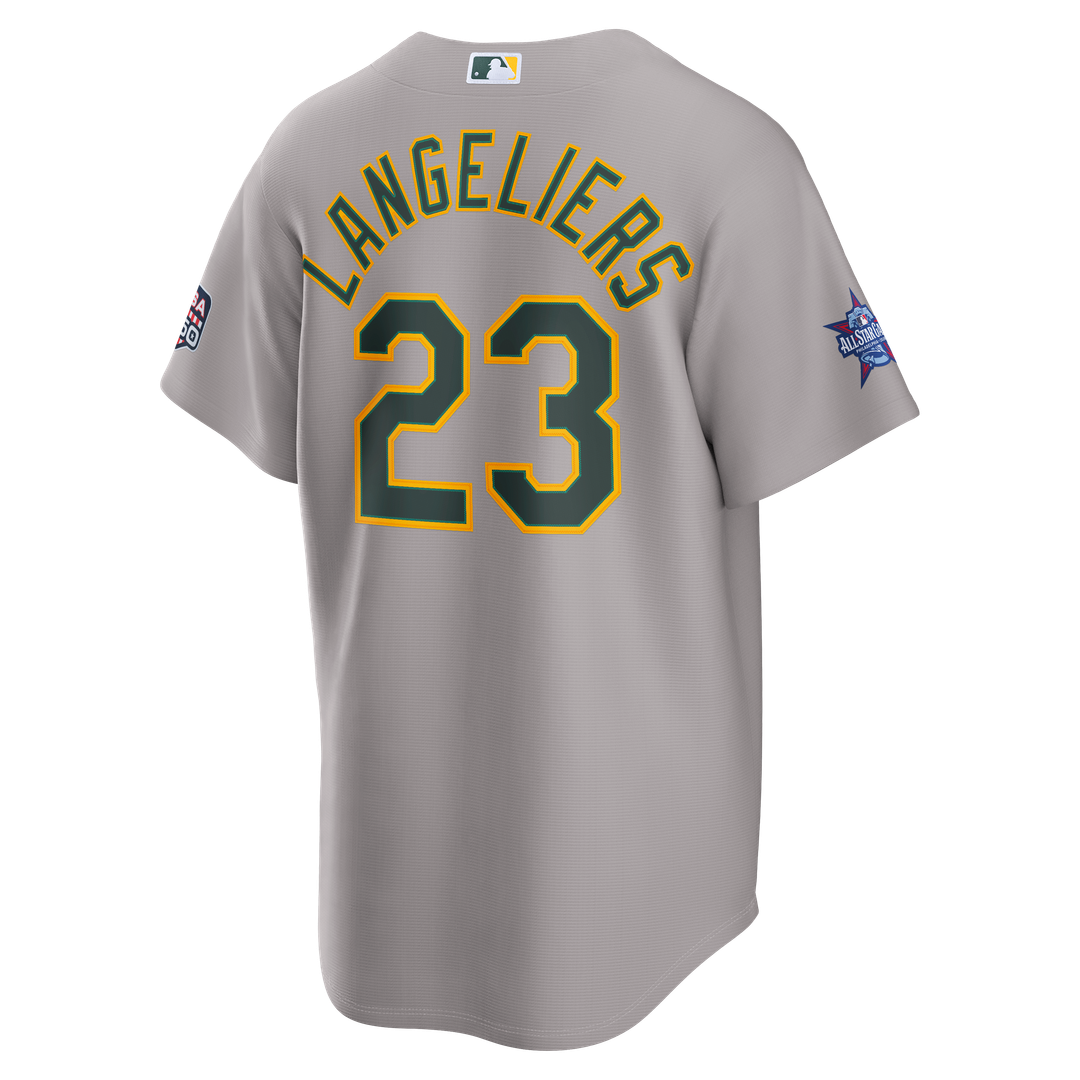 2026 All-Star Game Athletics Shea Langeliers | Nike Gray Replica Jersey