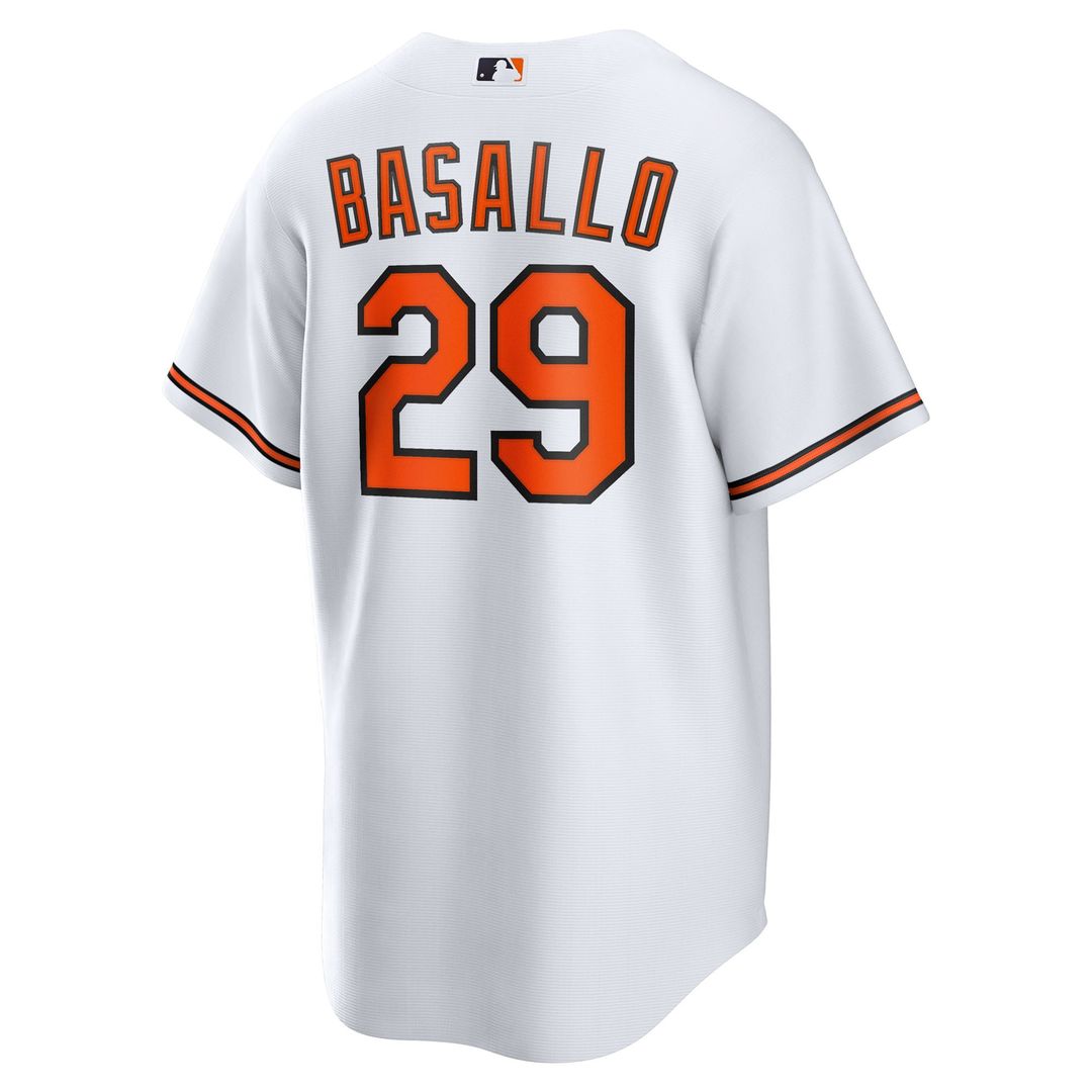 Baltimore Orioles Samuel Basallo | Nike White Replica Player Jersey