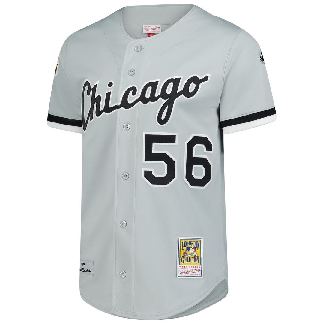 Chicago White Sox Mark Buehrle | Mitchell & Ness Gray 2005 Throwback Authentic Jersey