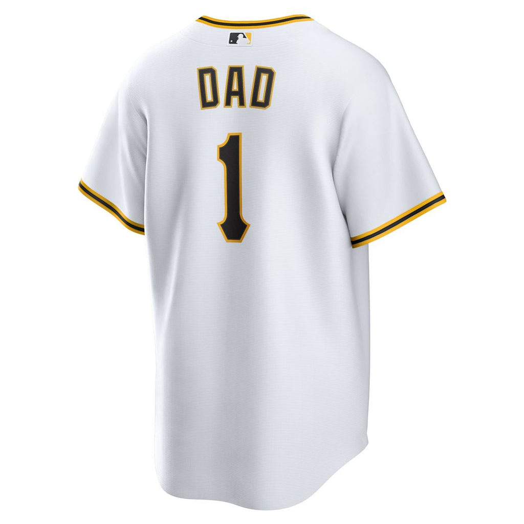 Pittsburgh Pirates | Nike White #1 Dad Home Replica Jersey