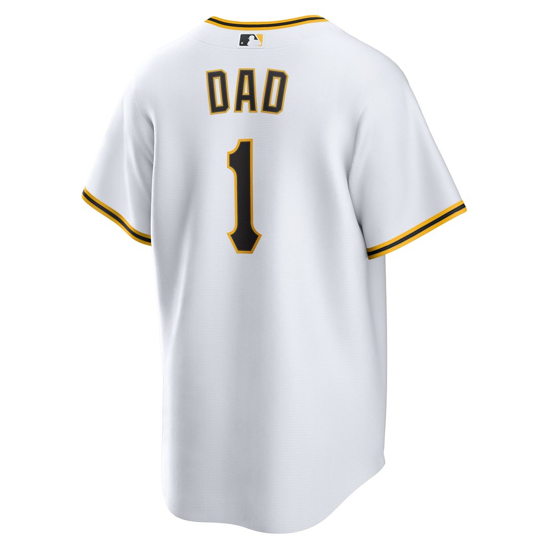 Pittsburgh Pirates | Nike White #1 Dad Home Replica Jersey