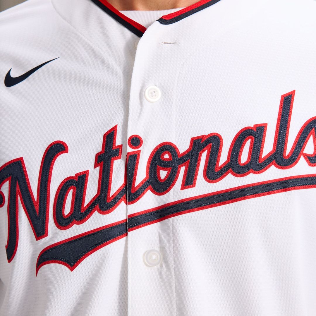 Washington Nationals CJ Abrams | Nike White Home Replica Jersey