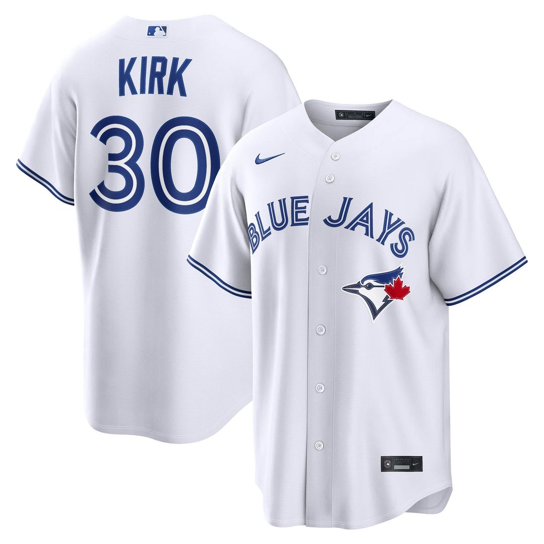 Toronto Blue Jays Alejandro Kirk | Nike White Home Replica Jersey
