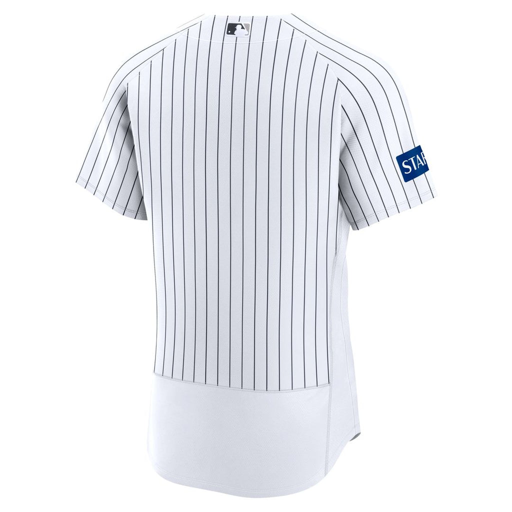 New York Yankees | Nike White Home Sponsor Patch Authentic Jersey
