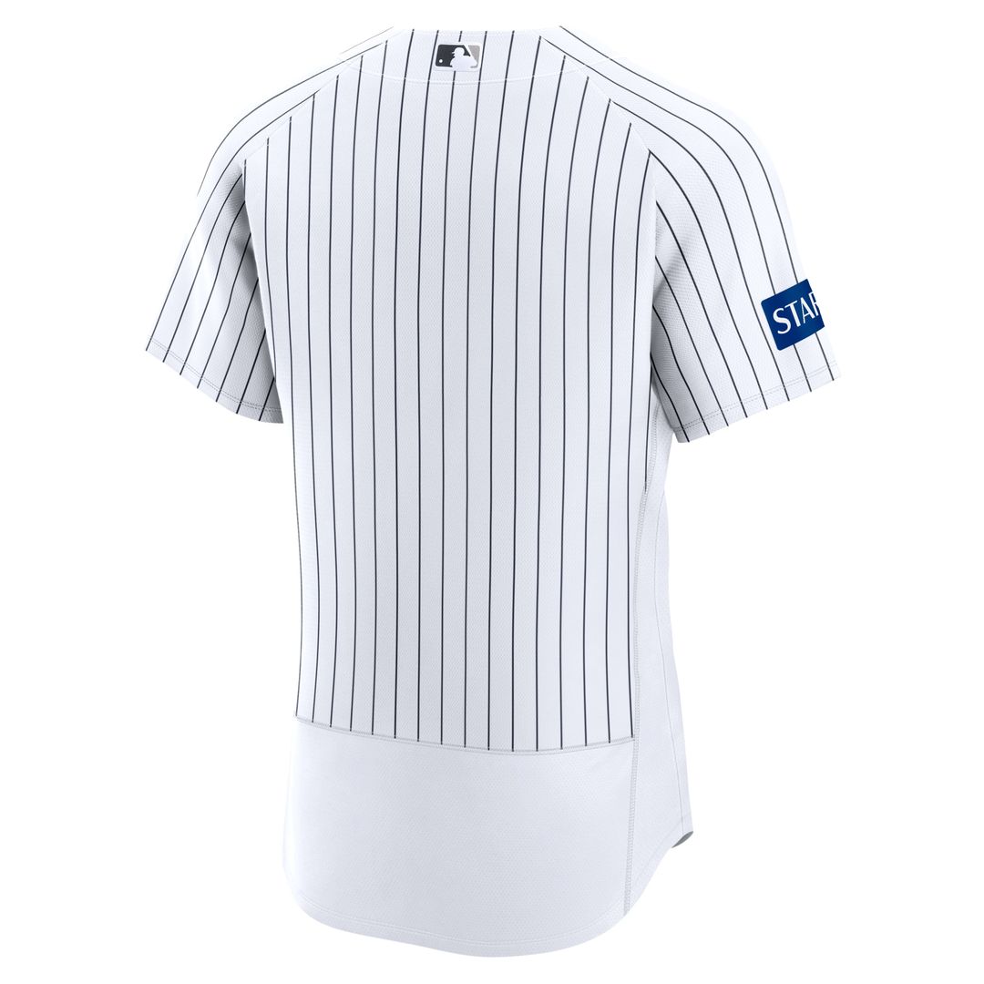 New York Yankees | Nike White Home Sponsor Patch Authentic Jersey