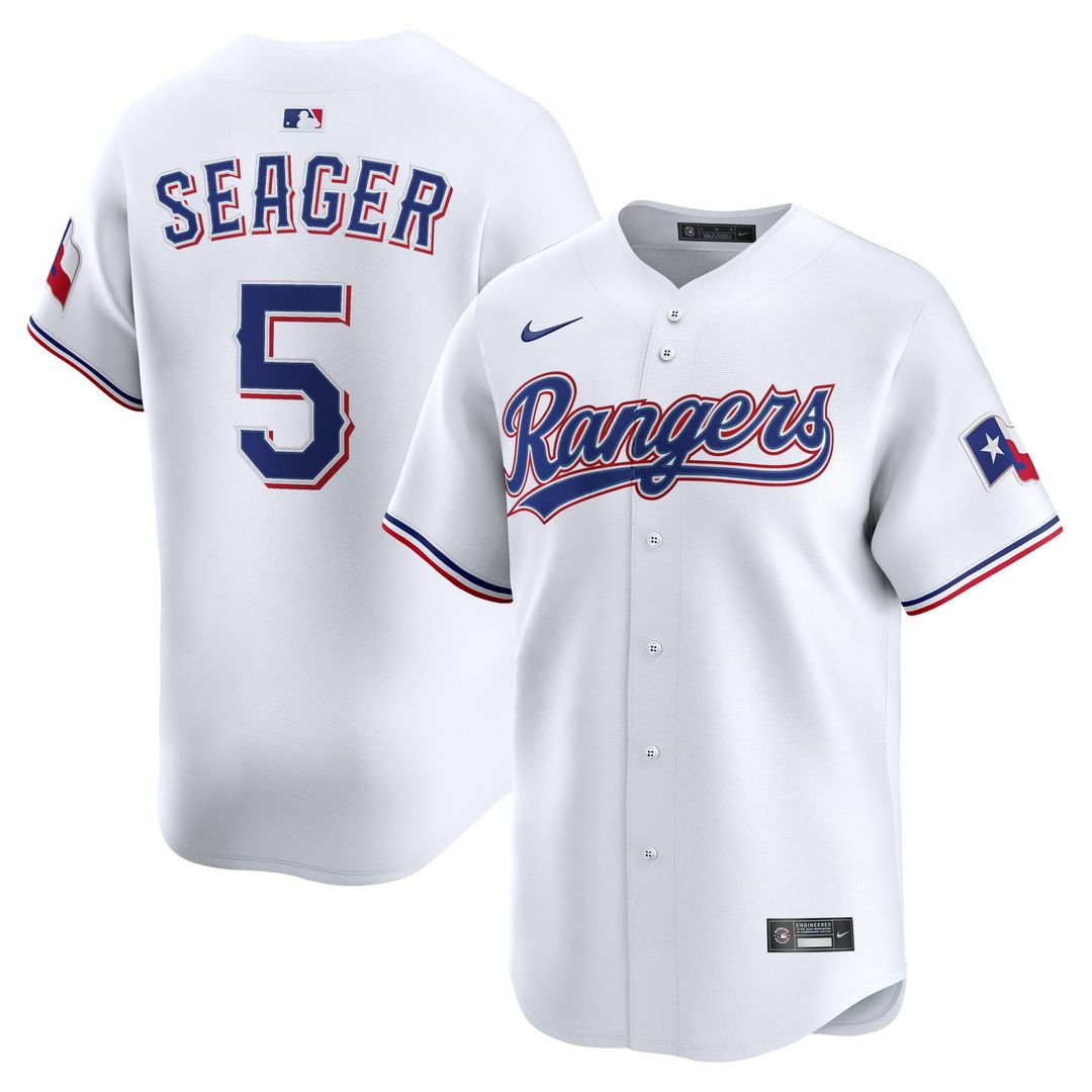 Texas Rangers Corey Seager | Nike Gray Road Limited Jersey