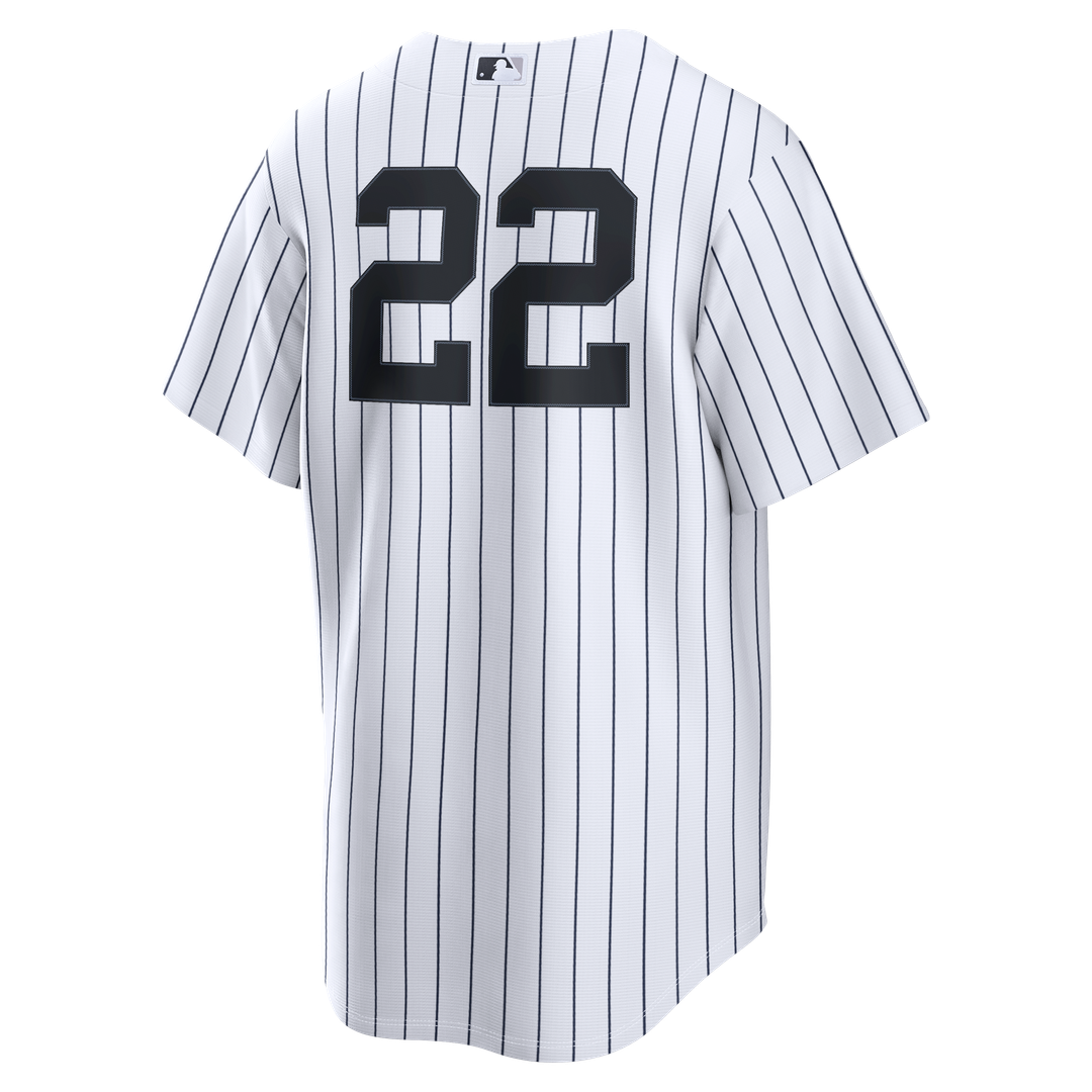 New York Yankees Ben Rice | Nike White Home Replica Jersey
