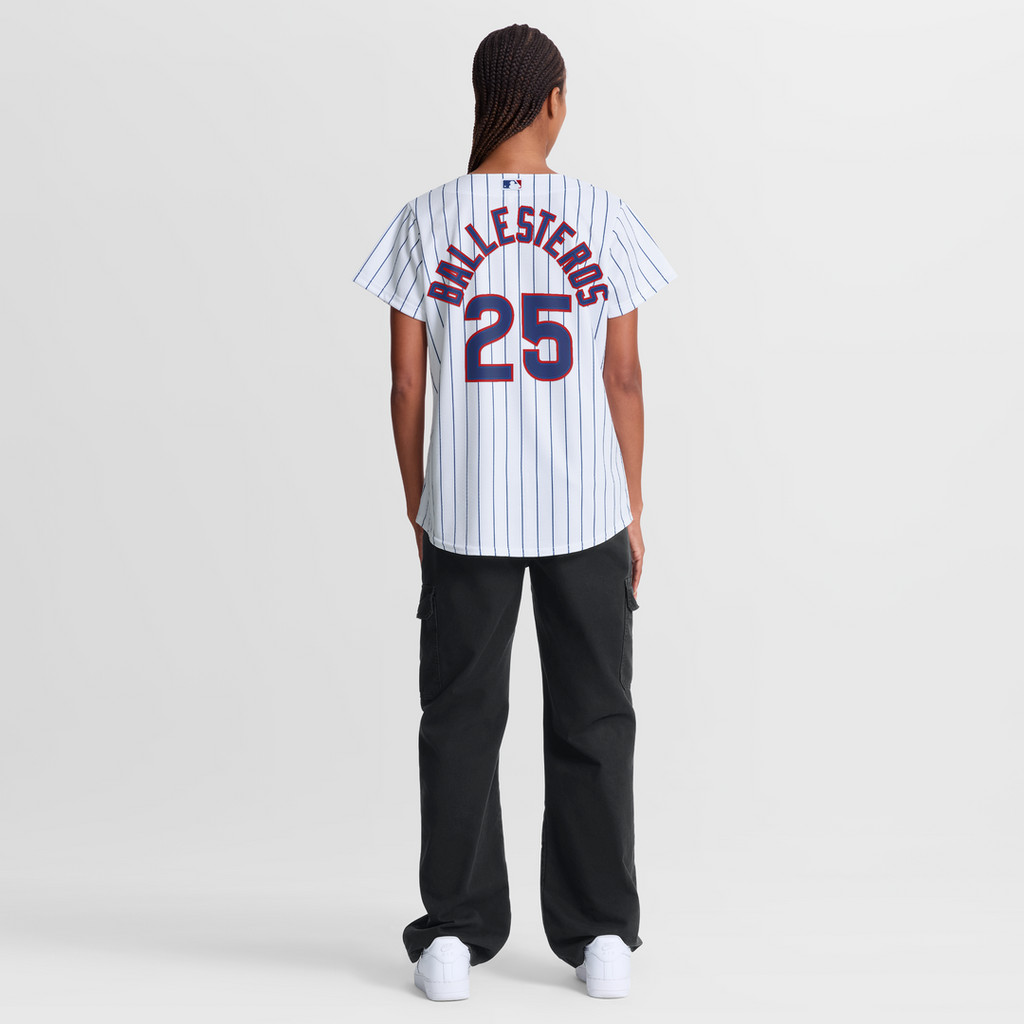 Women's Chicago Cubs Moisés Ballesteros | Nike White Home Replica Jersey