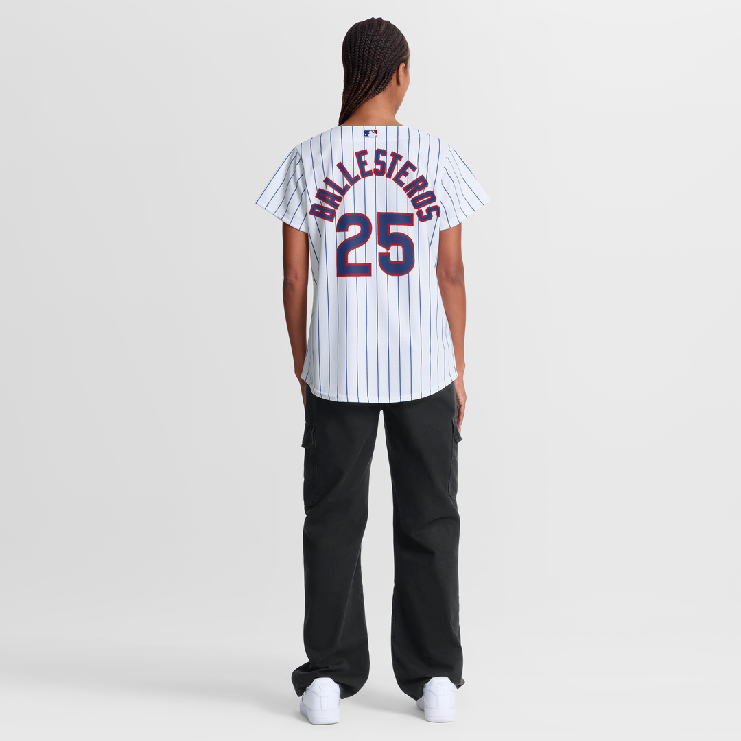Women's Chicago Cubs Moisés Ballesteros | Nike White Home Replica Jersey