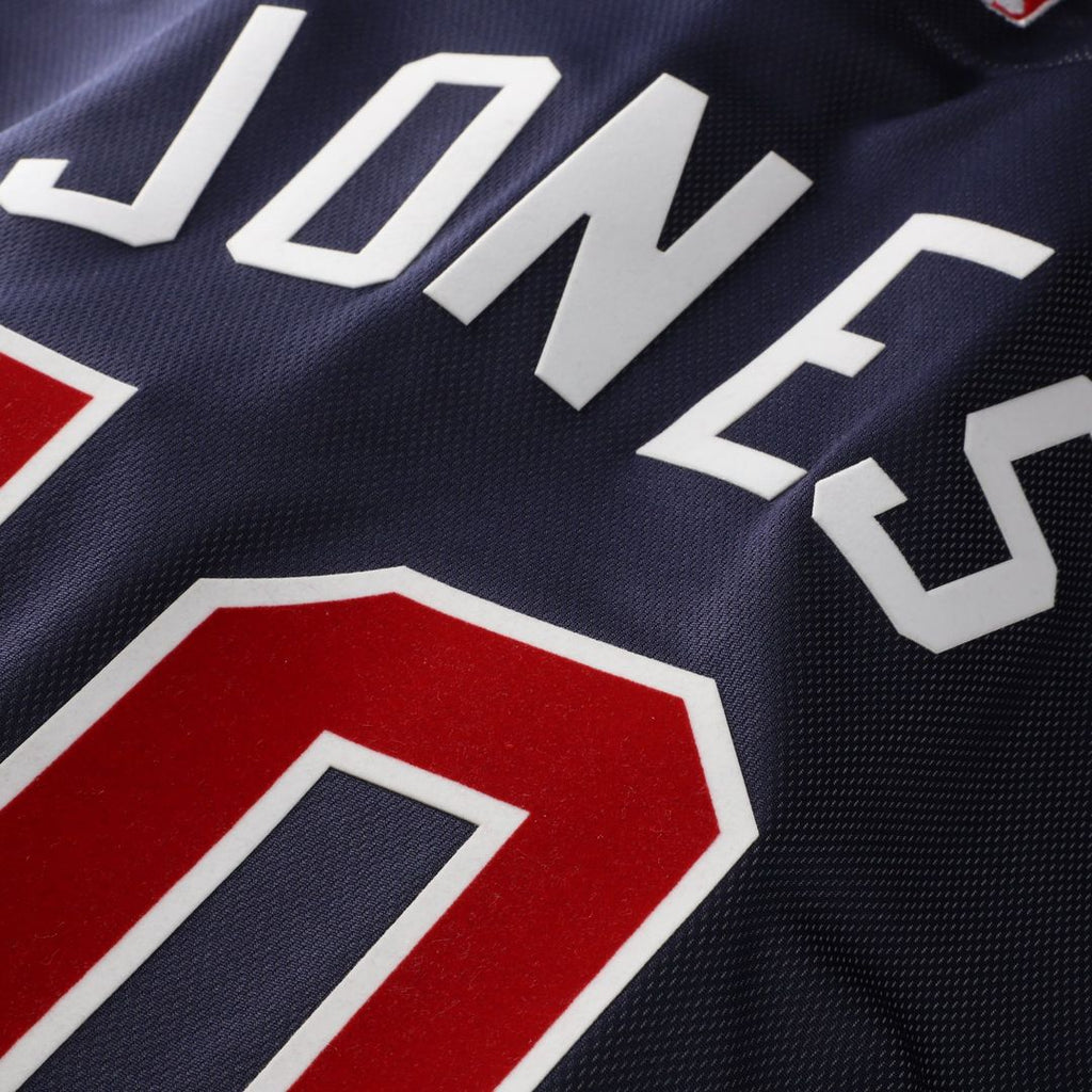 Atlanta Braves Chipper Jones | Mitchell & Ness Navy Authentic Batting Practice Jersey