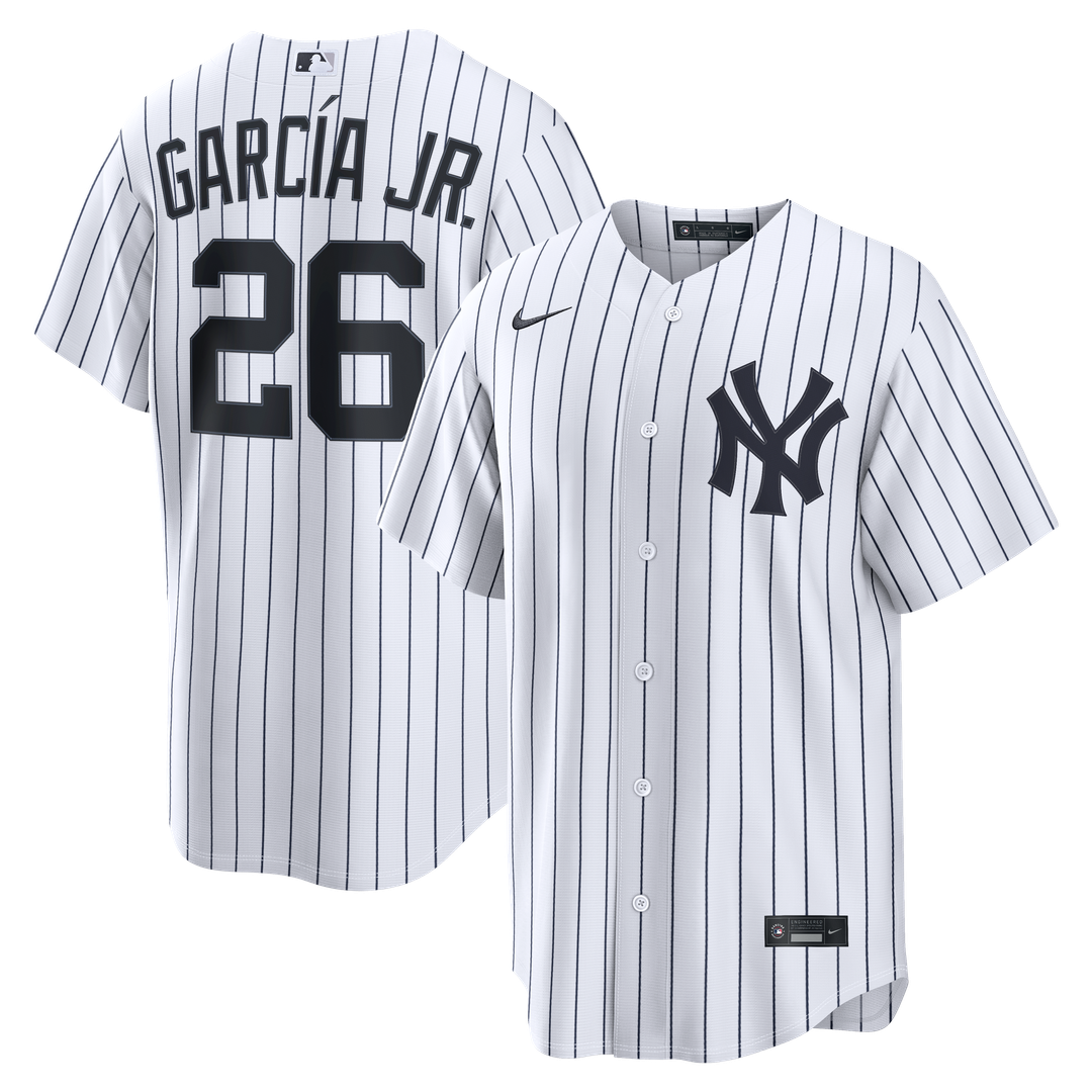 New York Yankees Luis García Jr. | Nike White Home Replica Jersey