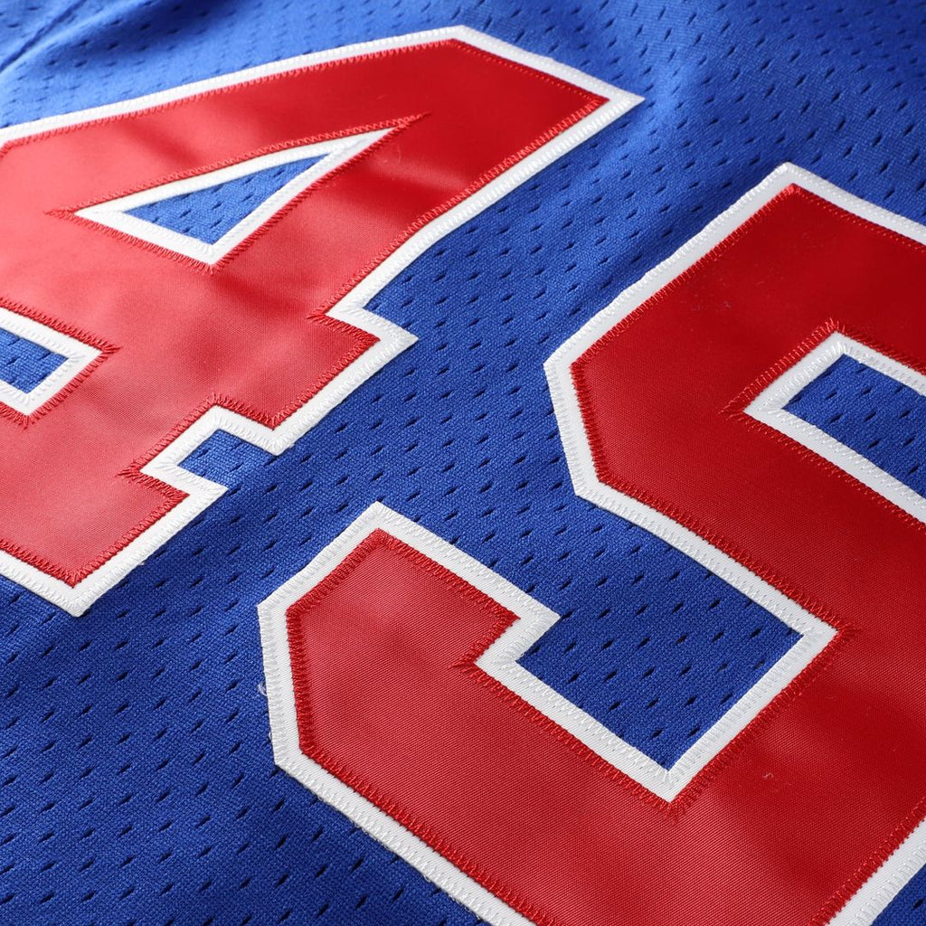Montreal Expos Pedro Martinez | Mitchell & Ness Blue Cooperstown Collection Mesh Batting Practice Button-Up Jersey