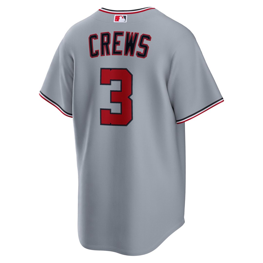 Washington Nationals Dylan Crews | Nike Gray Road Replica Jersey