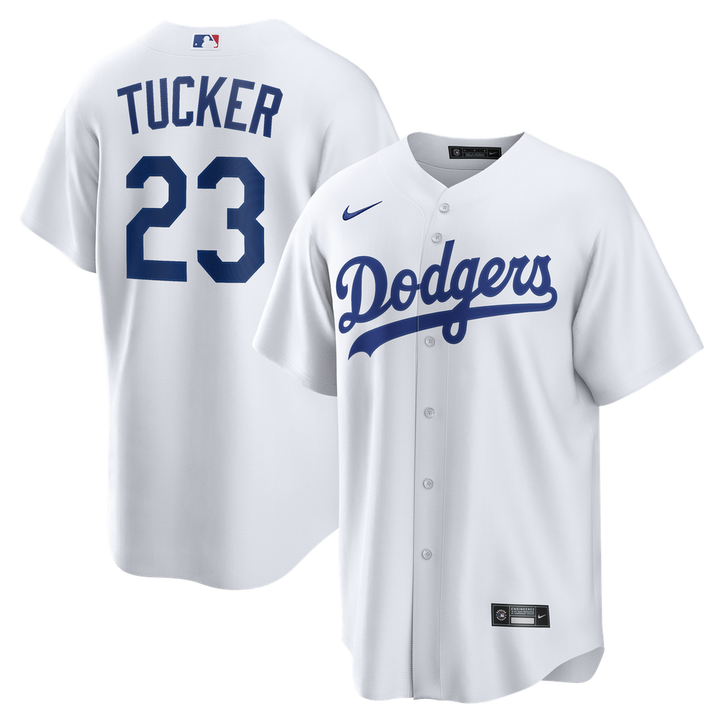 Los Angeles Dodgers Kyle Tucker | Nike White Home Replica Jersey