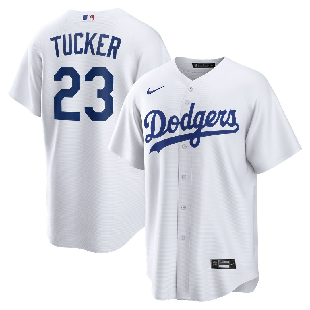 Los Angeles Dodgers Kyle Tucker | Nike White Home Replica Jersey