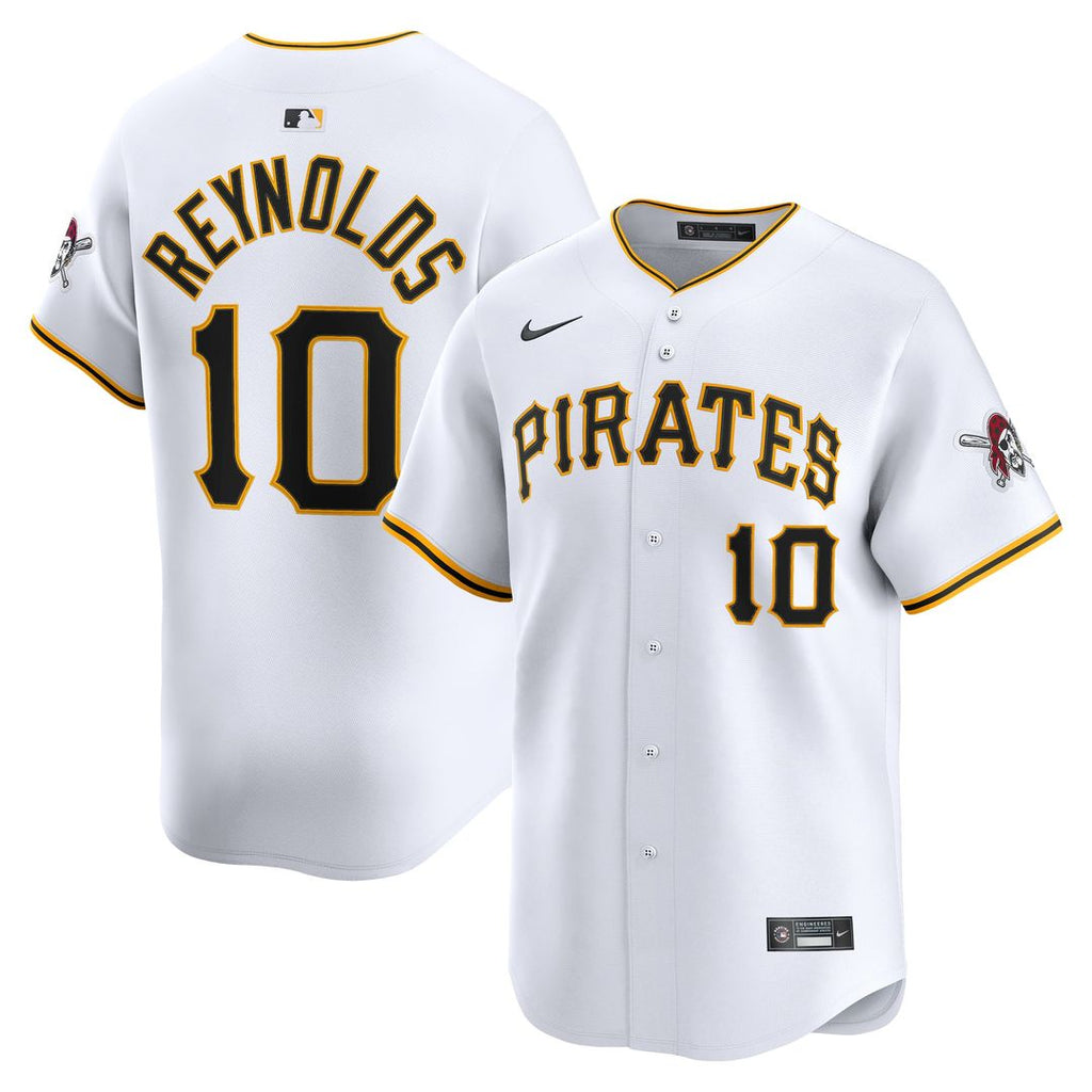 Pittsburgh Pirates Bryan Reynolds | Nike White Home Limited Player Jersey