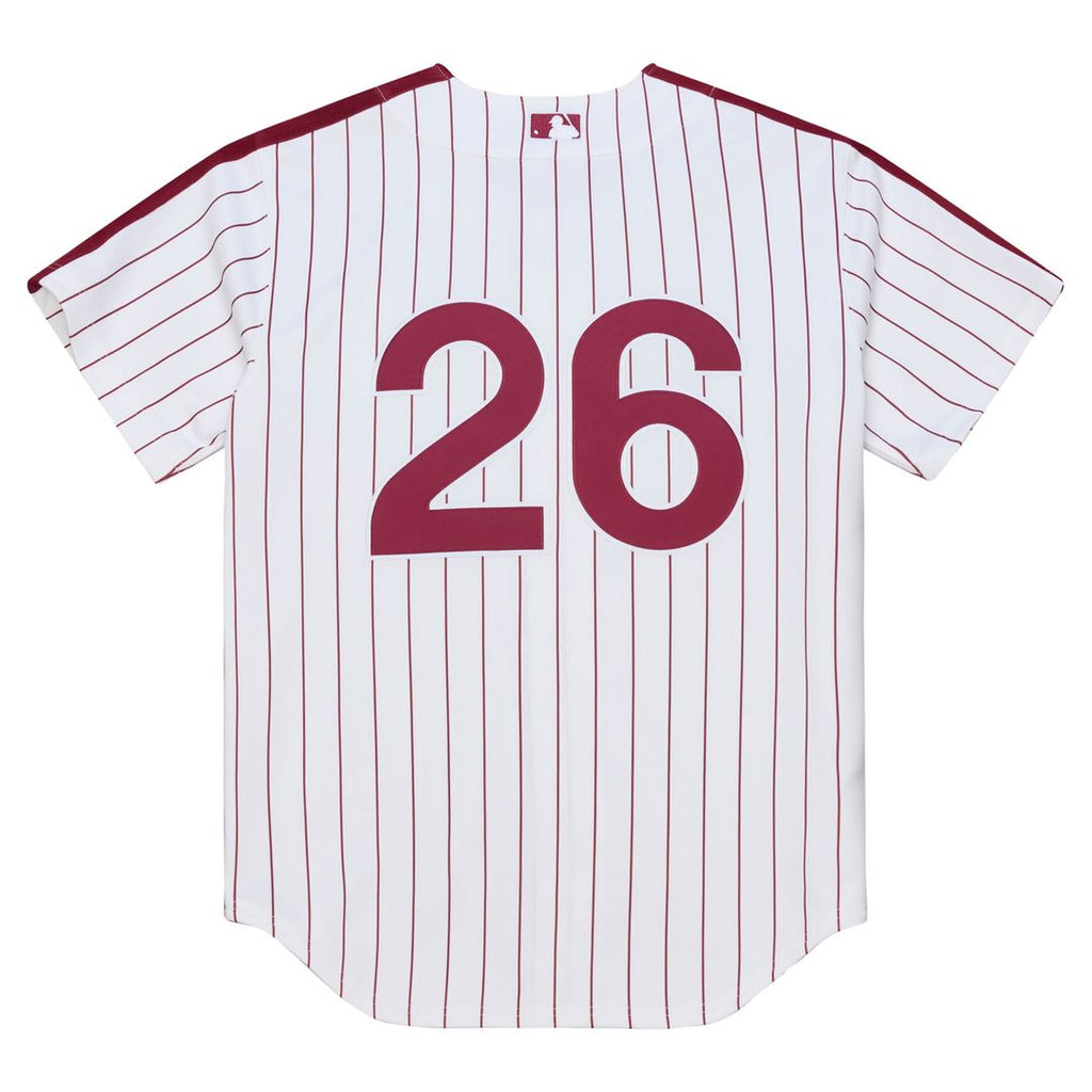 Philadelphia Phillies Chase Utley | Mitchell & Ness White 2003 Cooperstown Collection Authentic Jersey