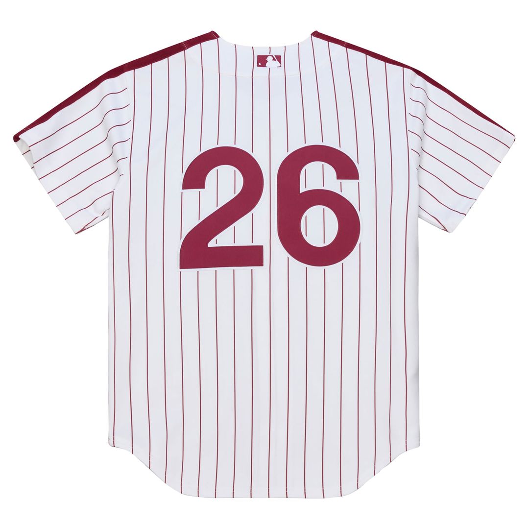 Philadelphia Phillies Chase Utley | Mitchell & Ness White 2003 Cooperstown Collection Authentic Jersey
