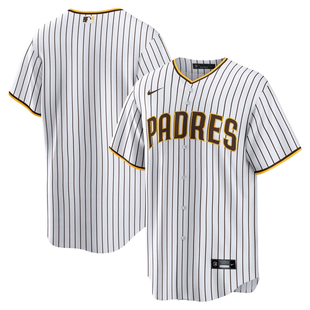 San Diego Padres | Nike White Home Blank Replica Jersey