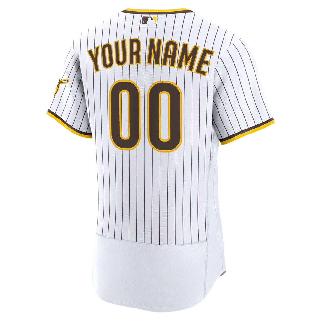San Diego Padres | Nike White Home Authentic Custom Jersey