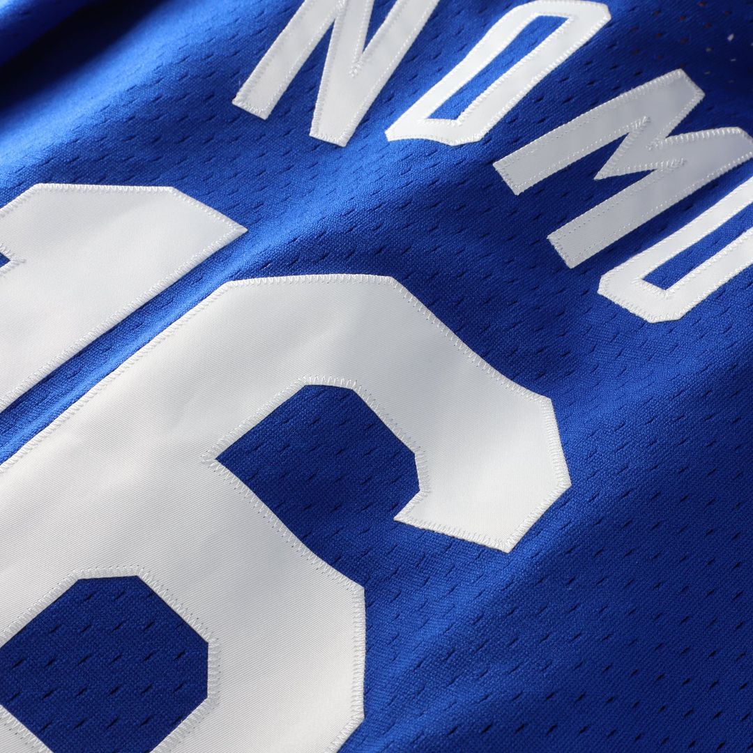 Los Angeles Dodgers Hideo Nomo | Mitchell & Ness Royal Big & Tall Cooperstown Collection Mesh Batting Practice Jersey