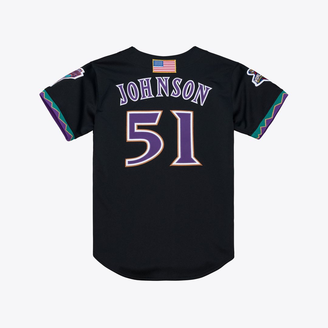 Arizona Diamondbacks Randy Johnson | Mitchell & Ness Black 2001 Authentic Jersey
