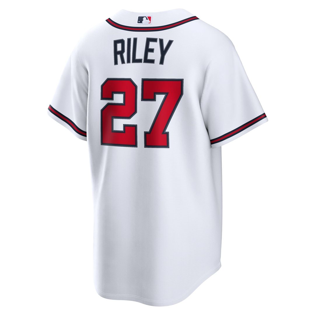 Atlanta Braves Austin Riley | Nike White Home Replica Jersey