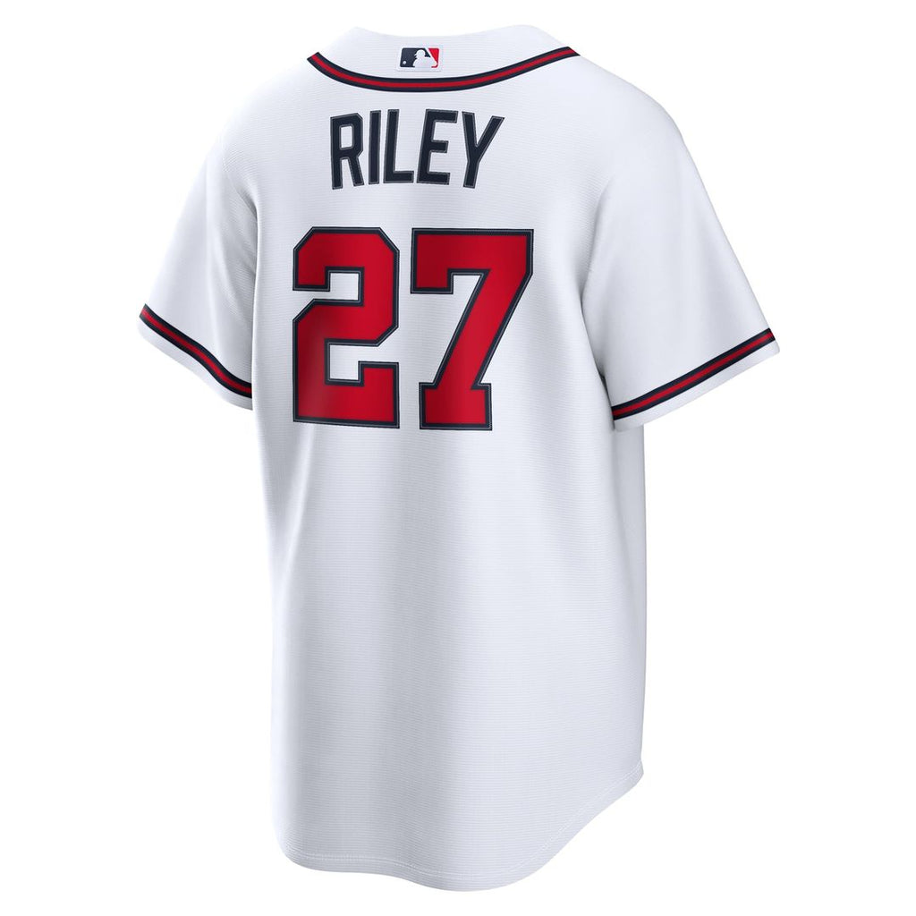 Atlanta Braves Austin Riley | Nike Navy Alternate Replica Jersey