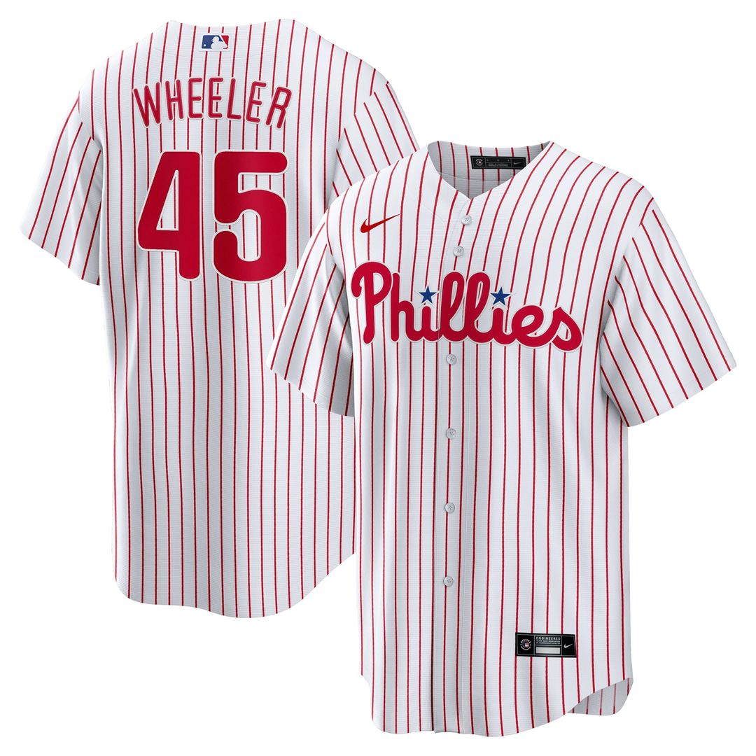 Philadelphia Phillies Zack Wheeler | Nike White Home Replica Jersey