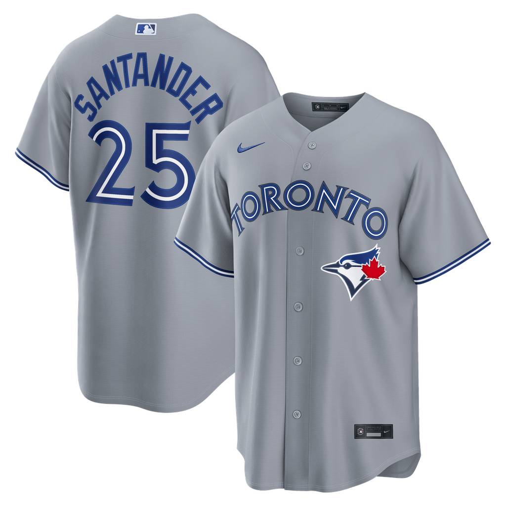 Toronto Blue Jays Anthony Santander | Nike Gray Road Replica Jersey
