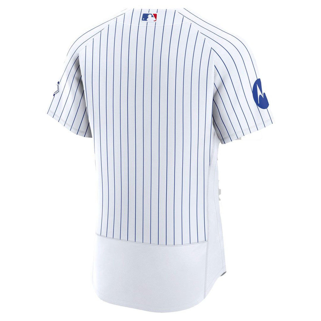 Chicago Cubs | Nike White Home Sponsor Patch Authentic Jersey
