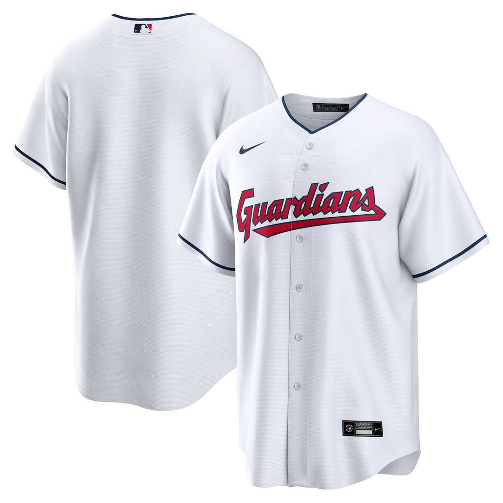 Cleveland Guardians | Nike White Home Blank Replica Jersey