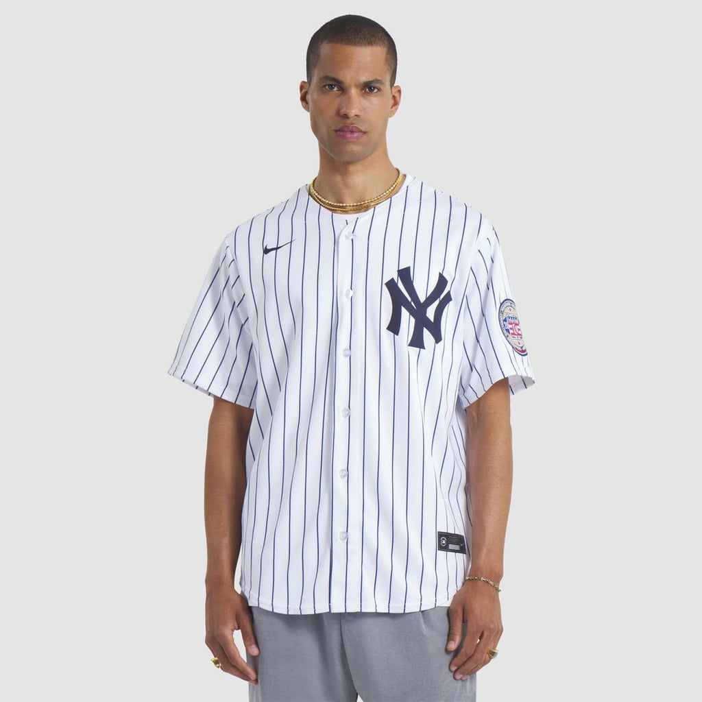 New York Yankees CC Sabathia | Nike White 2025 Baseball Hall of Fame Name & Number Retired Replica Jersey