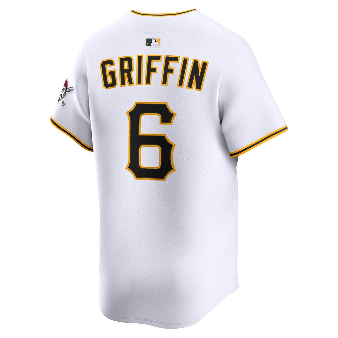 Pittsburgh Pirates Konnor Griffin | Nike White Home Limited Jersey