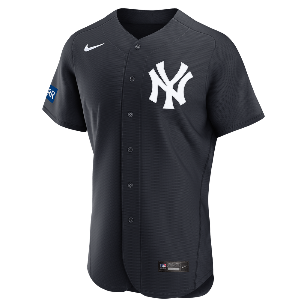 New York Yankees Aaron Judge | Nike White Home Authentic Sponsor Patch Jersey