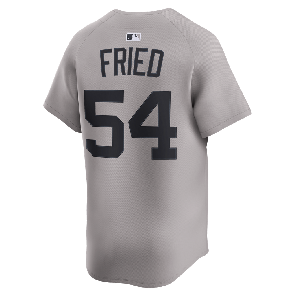 New York Yankees Max Fried | Nike Gray Road Limited Player Jersey
