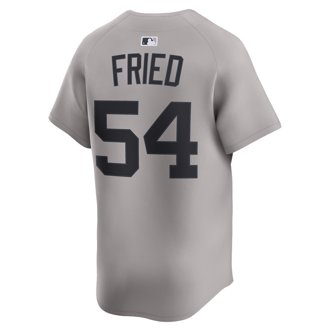 New York Yankees Max Fried | Nike Gray Road Limited Player Jersey