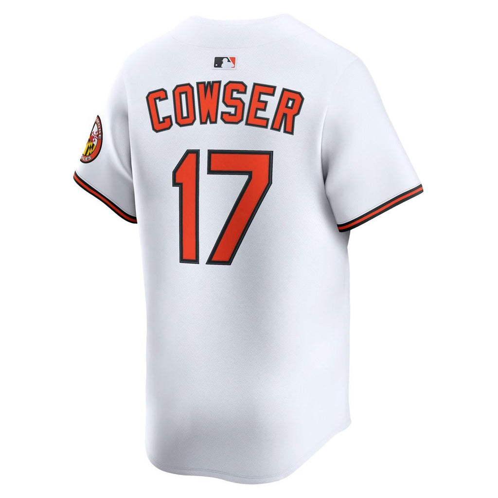 Baltimore Orioles Colton Cowser | Nike White Home Limited Player Jersey