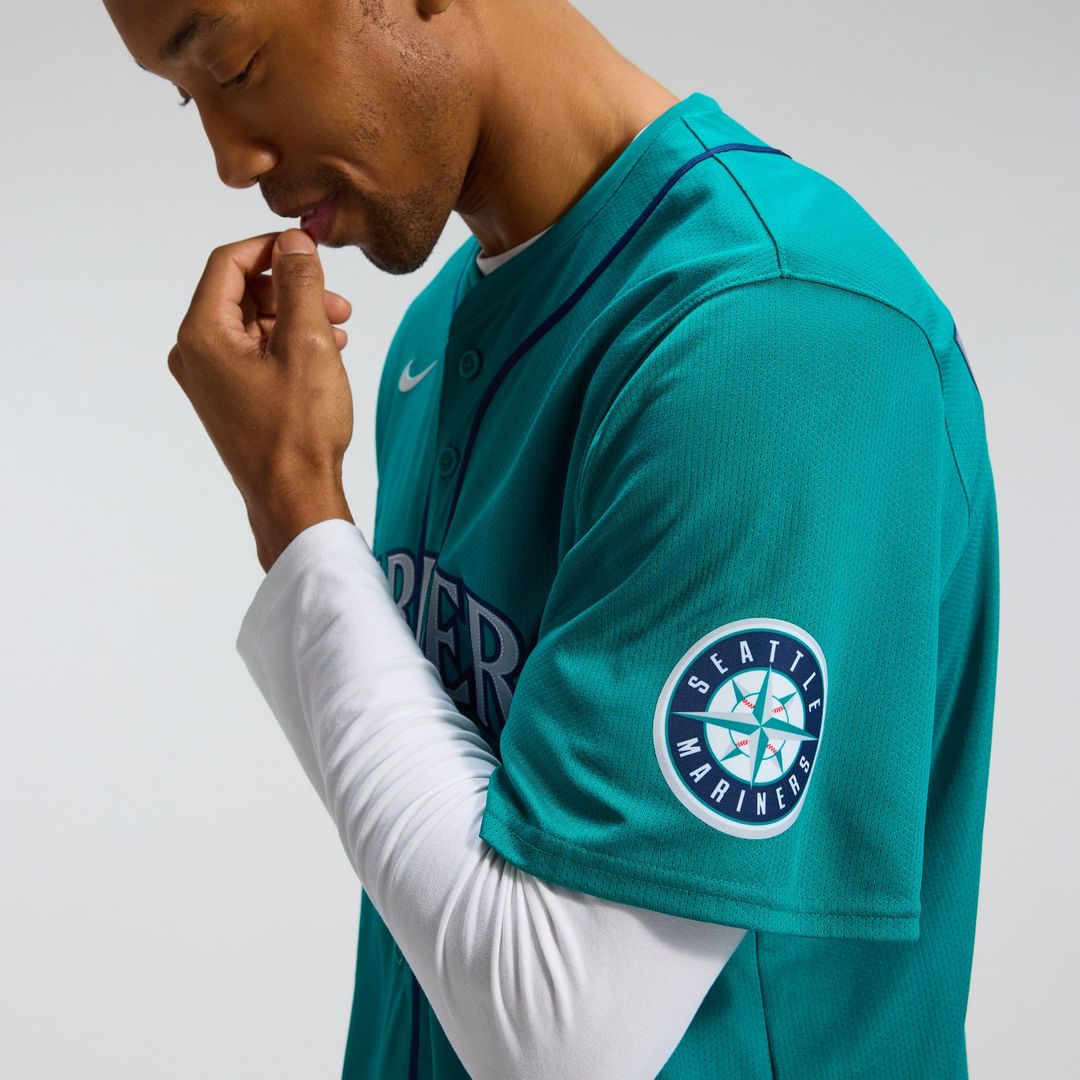 Seattle Mariners Cal Raleigh | Nike Teal Alternate Limited Jersey