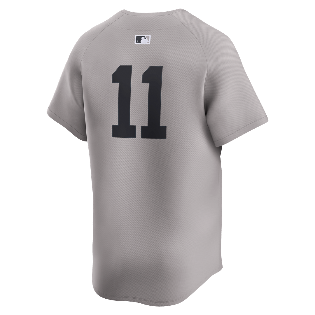 New York Yankees Anthony Volpe | Nike Gray Road Limited Player Jersey
