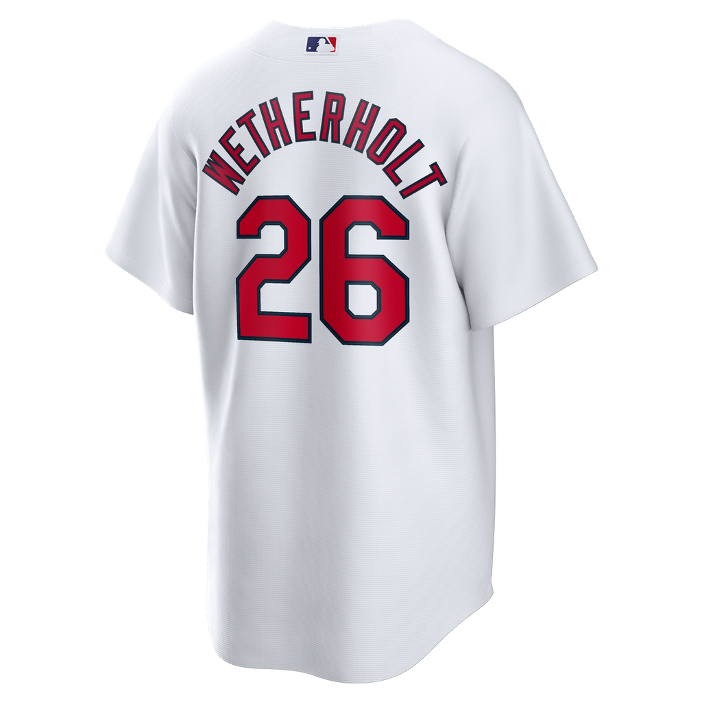 St. Louis Cardinals JJ Wetherholt | Nike White Home Replica Jersey