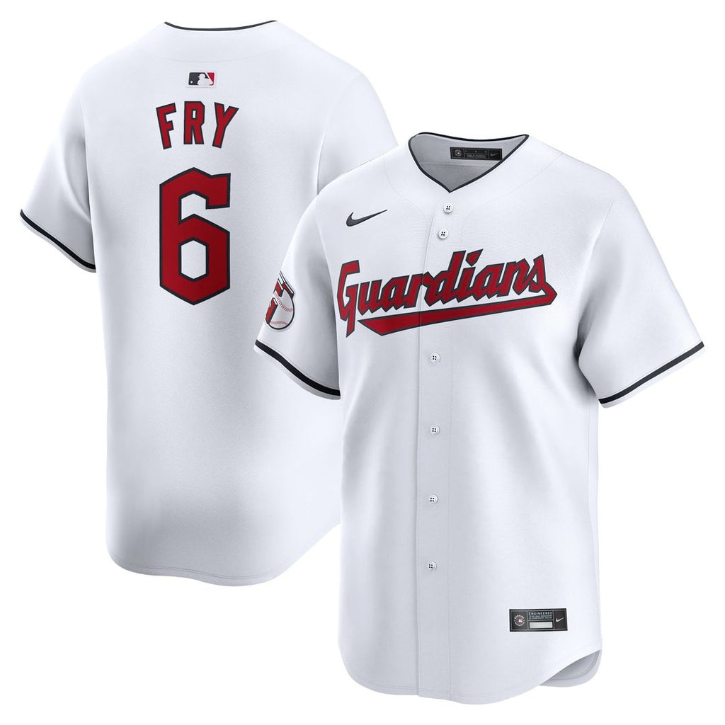 Cleveland Guardians David Fry | Nike White Home Limited Player Jersey