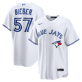 Toronto Blue Jays Shane Bieber | Nike White Home Replica Jersey