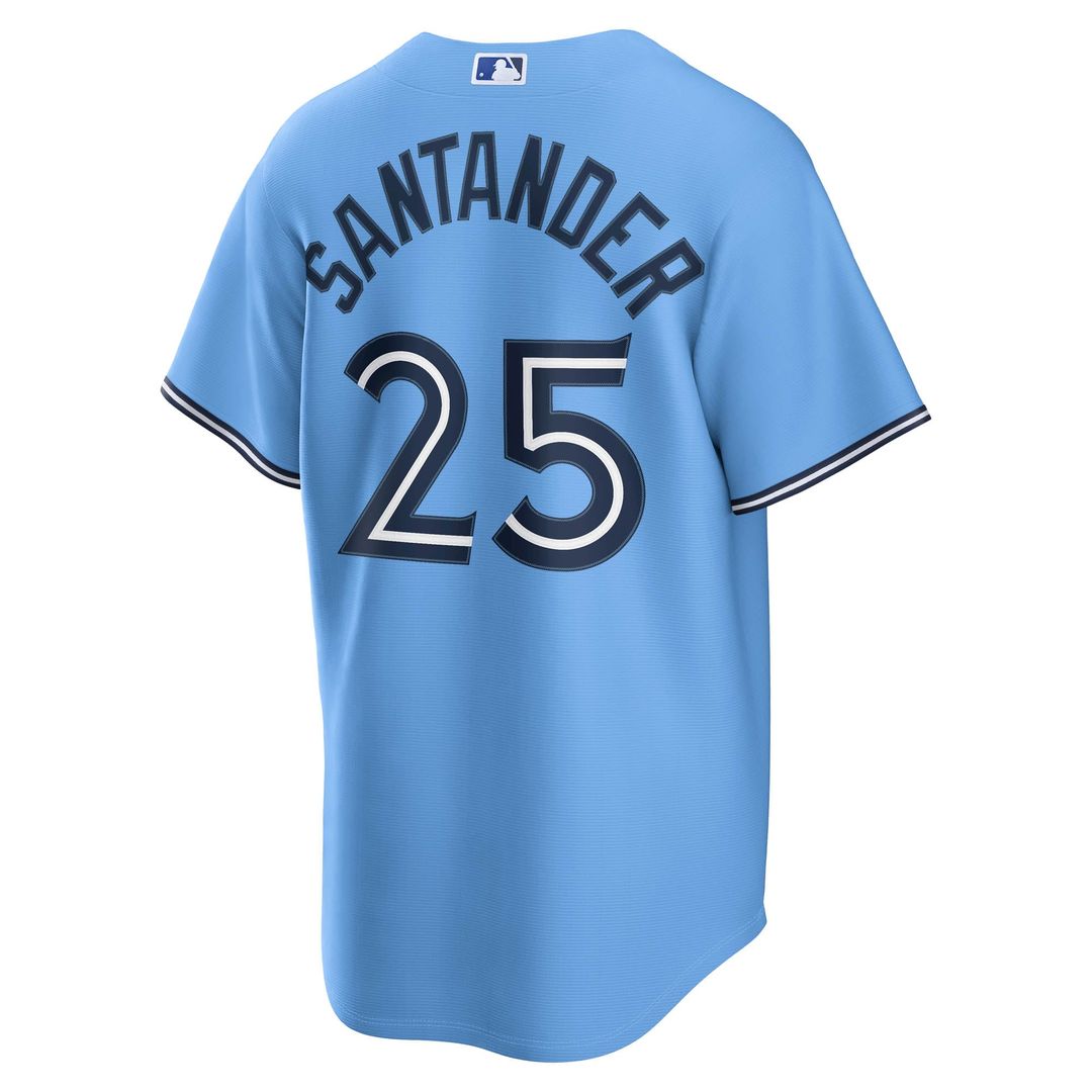 Toronto Blue Jays Anthony Santander | Nike Light Blue Alternate Replica Jersey