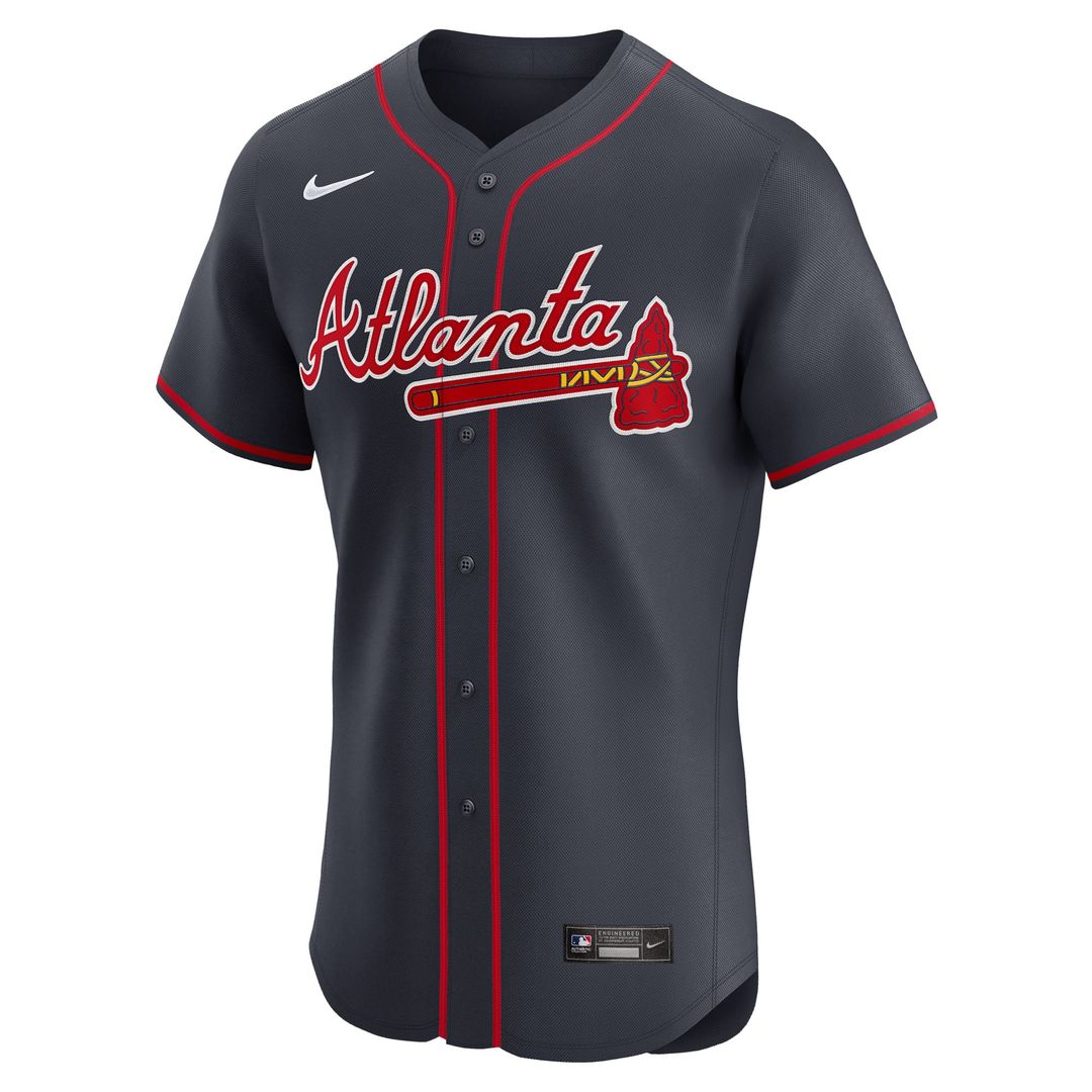 Atlanta Braves Ronald Acuña Jr. | Nike White Home Elite Player Jersey