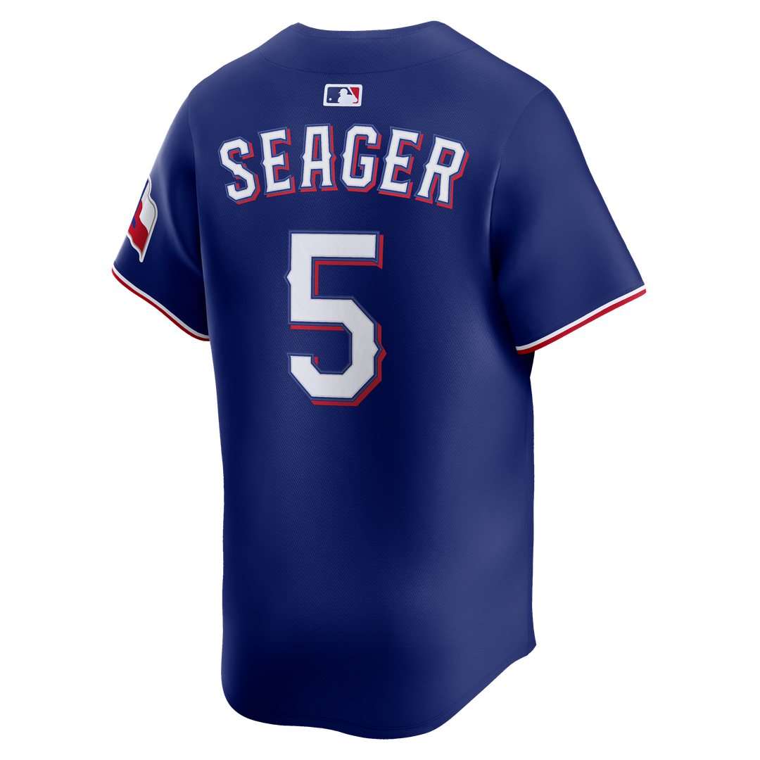 Texas Rangers Corey Seager | Nike Royal Alternate 2 Limited Jersey