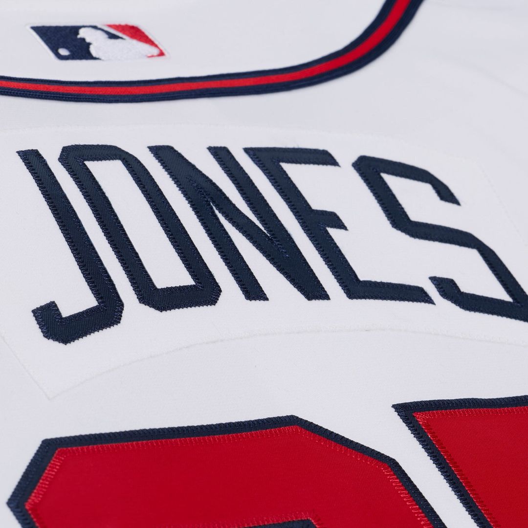 Atlanta Braves Andruw Jones | Mitchell & Ness White 2005 Authentic Jersey